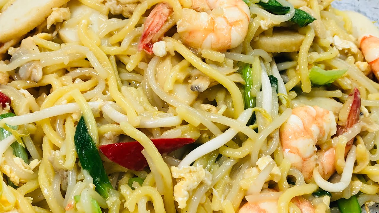Fried Hokkein Prawn Mee / Mee Hokkein Udang (Halal)