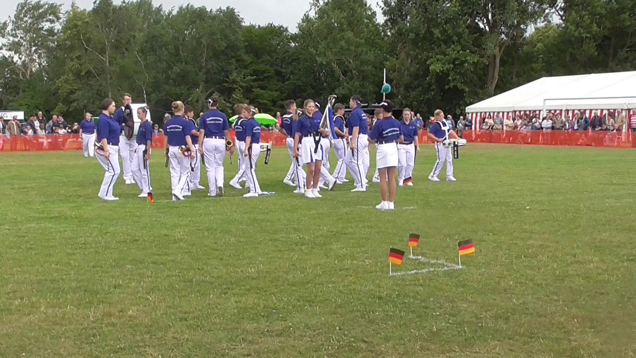 Hettstedter Nachwuchsspielmannszug bei der LM 2018 in Helbra