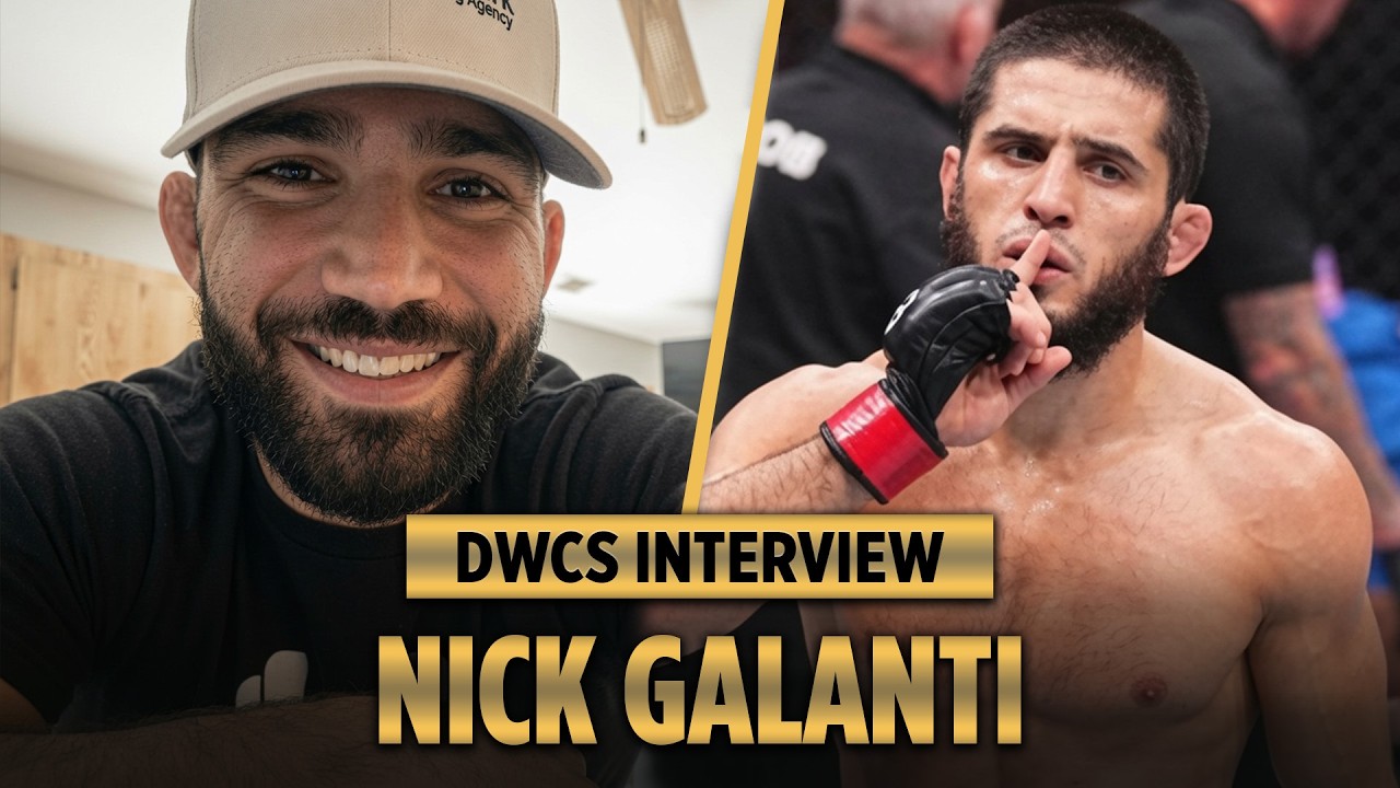 NICK GALANTI Talks Training With Islam Makhachev & Khabib Nurmagomedov's Team Ahead of DWCS Fight