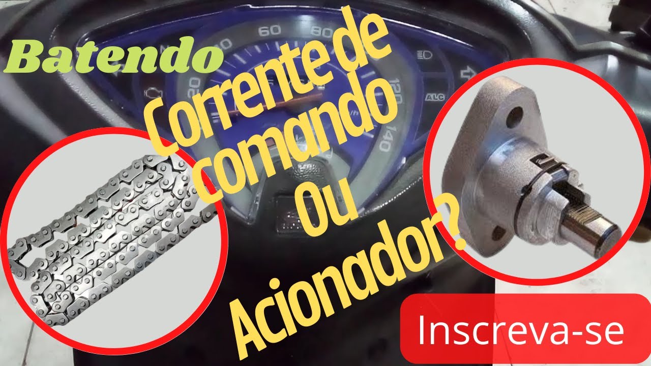 BIZ125 BATENDO CORRENTE DE COMANDO OU ACIONADOR? @mfmotos258