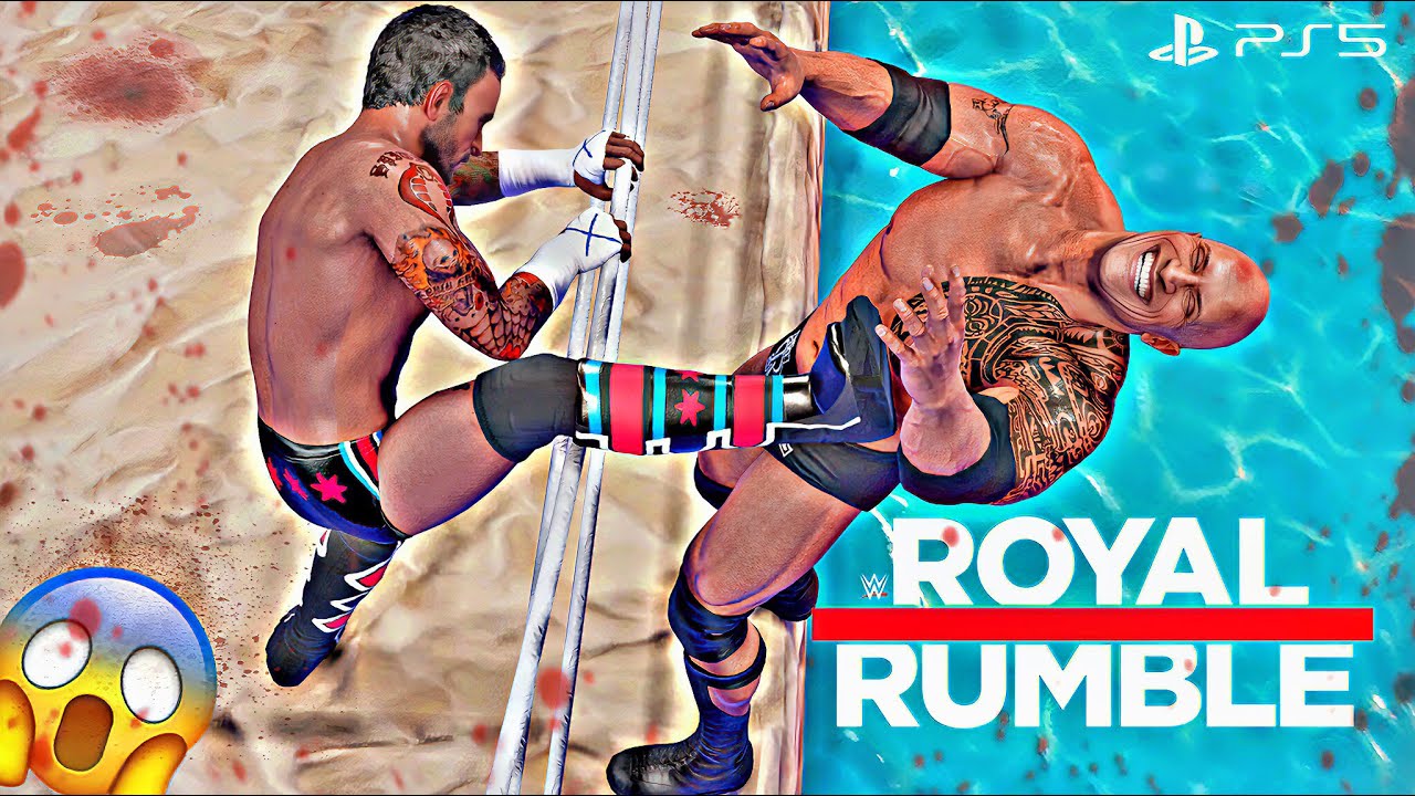 WWE 2K24 - Water Royal Rumble Match | PS5™ [4K60]