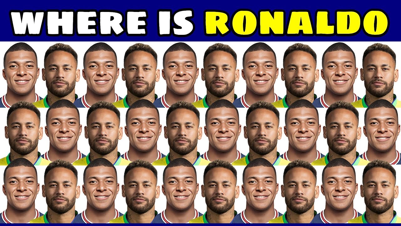 🤯 Can You Find Cristiano Ronaldo Within 5 Second ? ⚽ Guess The Player ? Football Quiz 2026
