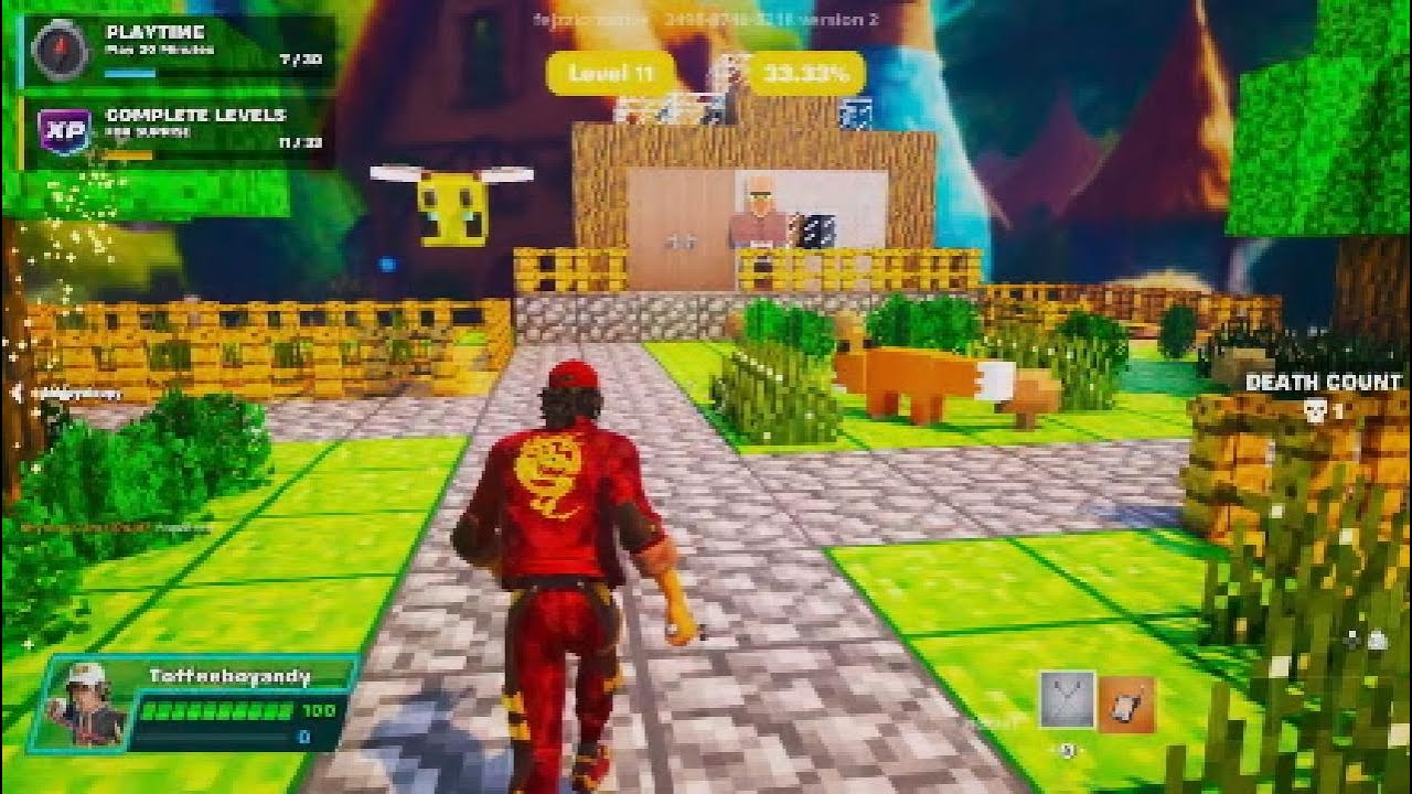 MINEBLOCK 33+  IQ ESCAPE ROOM | FULL GUIDE FORTNITE 