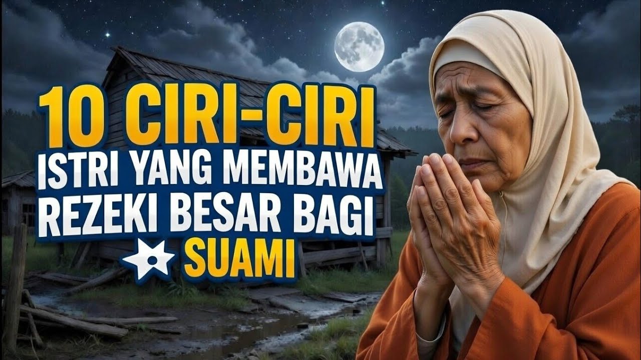 10 Ciri Ciri Istri yang Membawa Rezeki Besar untuk Suami