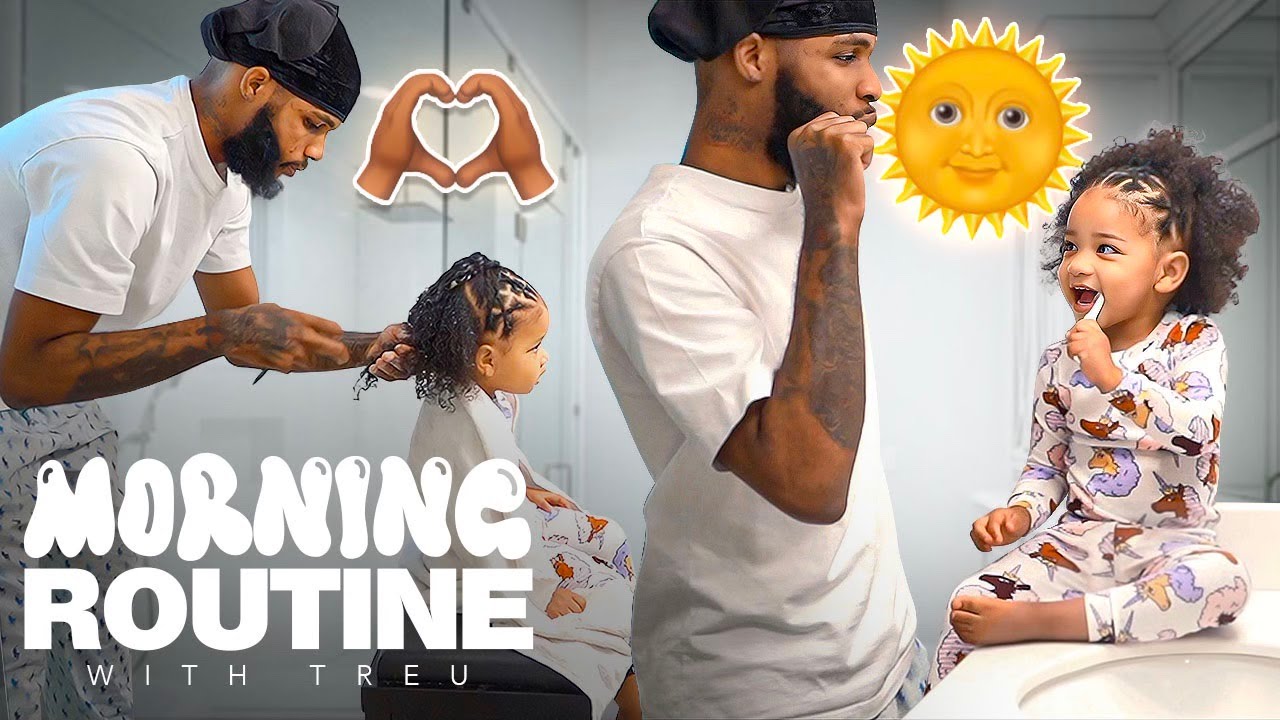 MORNING/NIGHT ROUTINE WITH MY 2 YEAR OLD DAUGHTER TREU DESTINY!