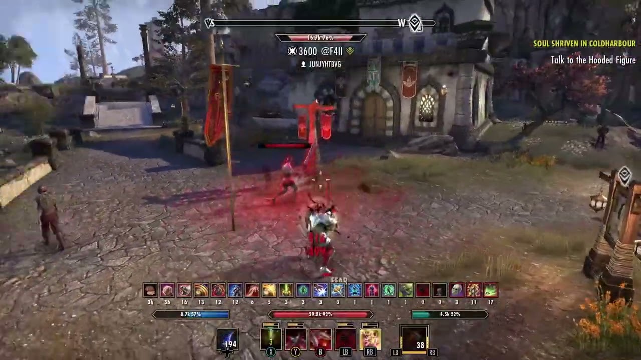 ESO Update 39 PTS Stamina Nightblade duel clip 1