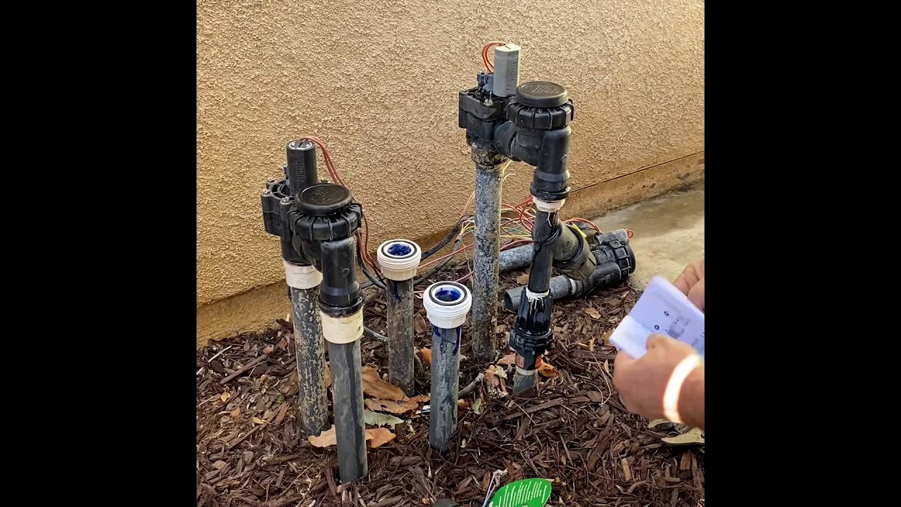 Replacing  a Hunter To a Rain Bird Sprinkler Valve