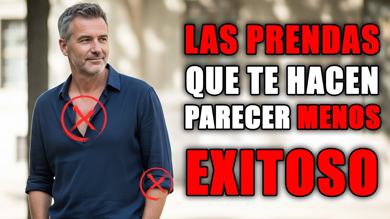 Las prendas que te hacen parecer menos exitoso (aunque ganes más que todos) | Moda Hombre 50+