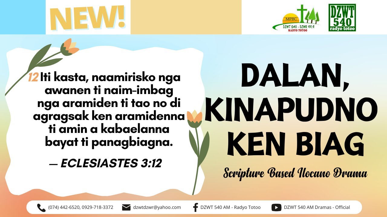 Dalan, Kinapudno ken Biag - December 20, 2025 #DZWTDramasOfficial
