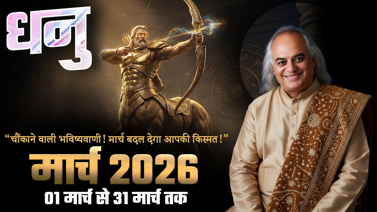 Dhanu Rashi (Sagittarius) &ndash; Dhanu Rashi March Rashifal 2026 | Sagittarius Horoscope March 2026