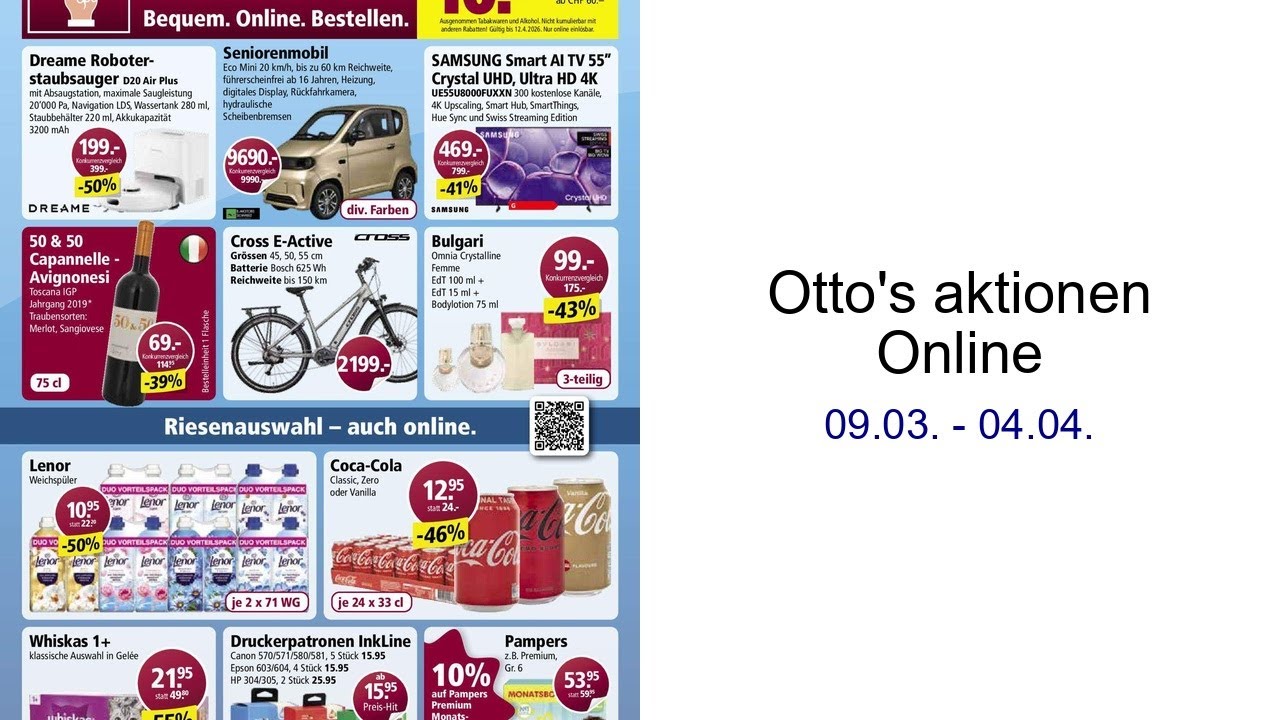 Otto's aktionen Online 09.03. - 04.04.