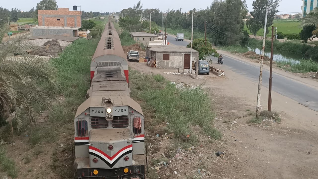 الجزء الثاني ..! من سلسة افلام سكك حديد مصر 2025 متنوعه -Egyptain Trains 2025