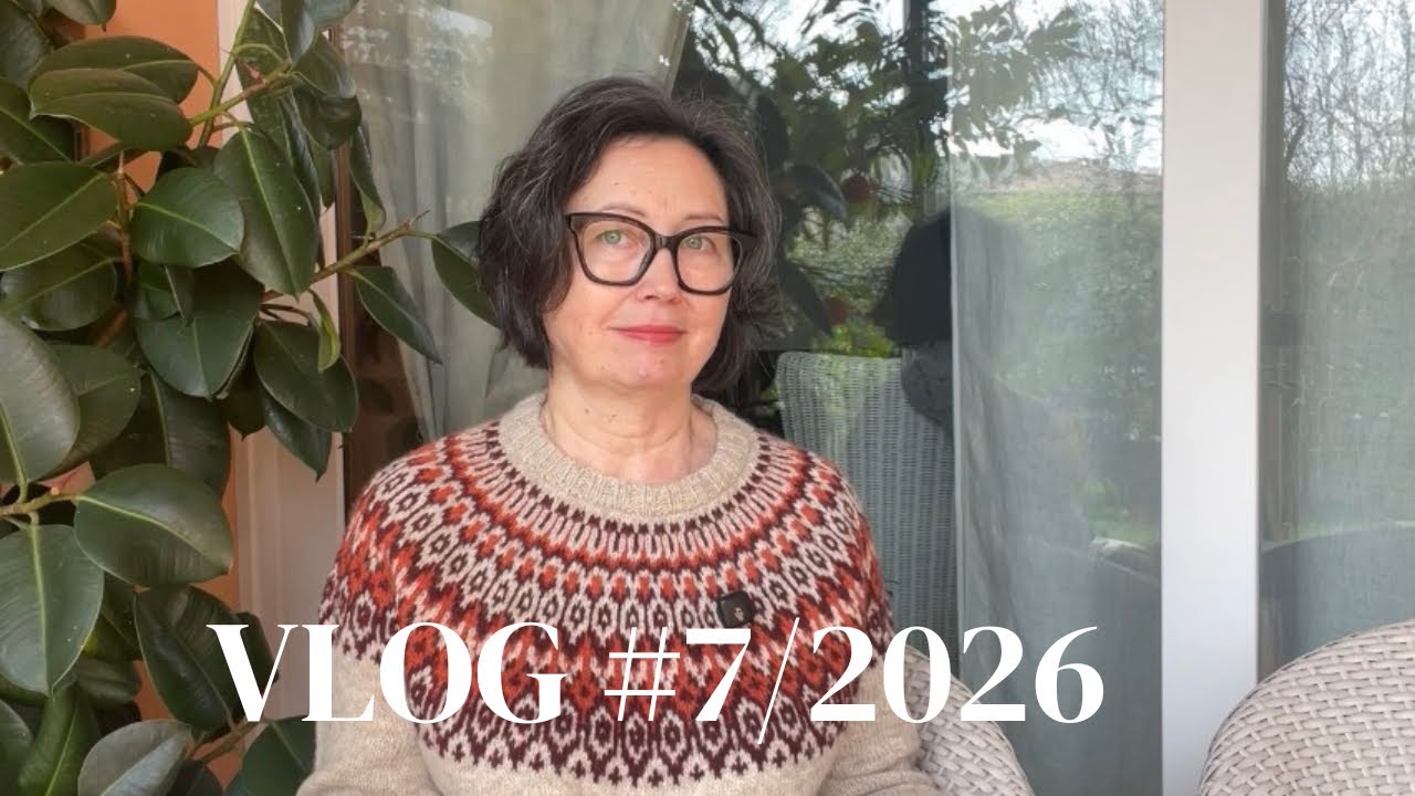 Влог #7/2026 И снова жаккард! 