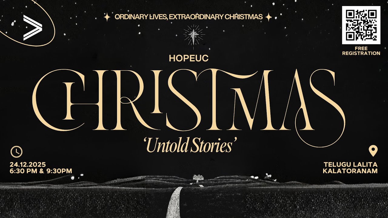 HopeUC India Christmas Eve Service 2025