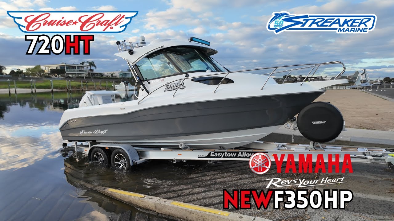 Cruise Craft 720 Exp с НОВЫМ подвесным мотором Yamaha V6 F350 л.с.