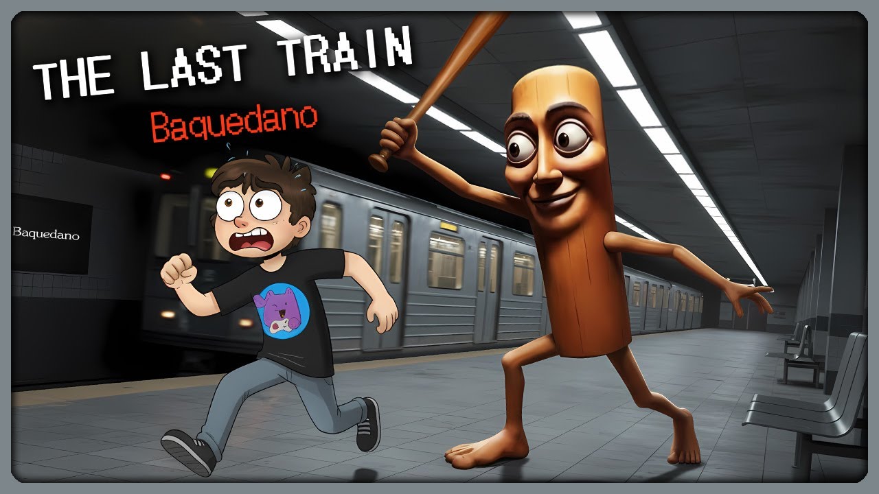 ТУНГ ТУНГ САХУР ПРЕСЛЕДУЕТ МЕНЯ В МЕТРО! ► THE LAST TRAIN: Baquedano