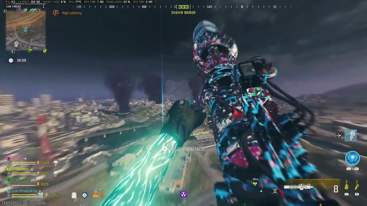 MW3 Zombies, Striker smg, Red zone and dark aether