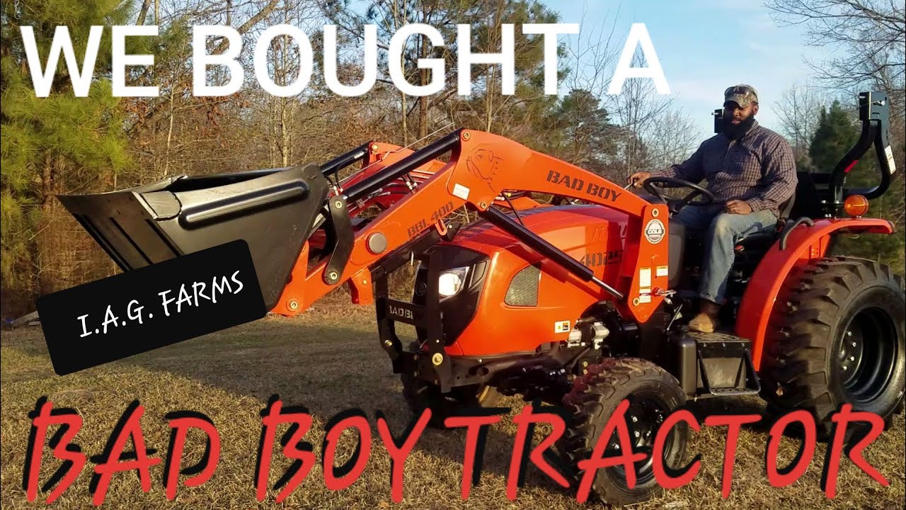 WE BOUGHT A NEW TRACTOR | Review and Thoughts on 2021 4025 BAD BOY TRACTOR | 25 Horsepower