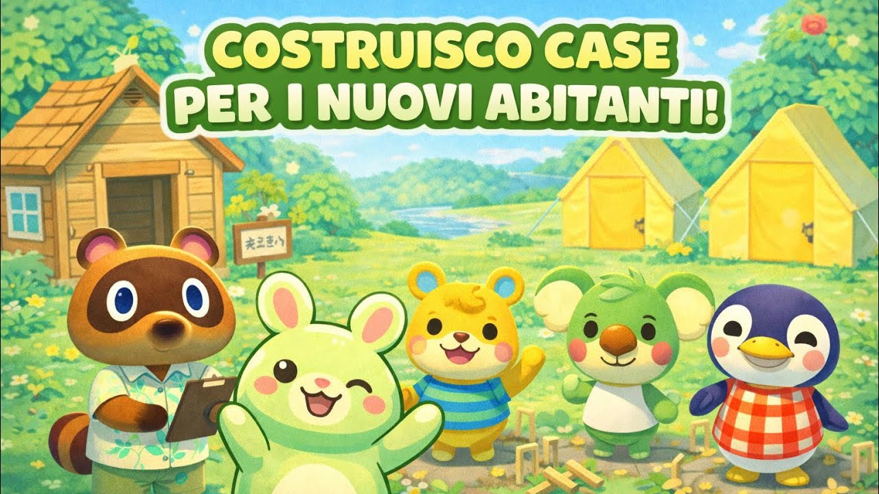I nuovi abitanti VOGLIONO CASA 😳🏡 | Animal Crossing Chill