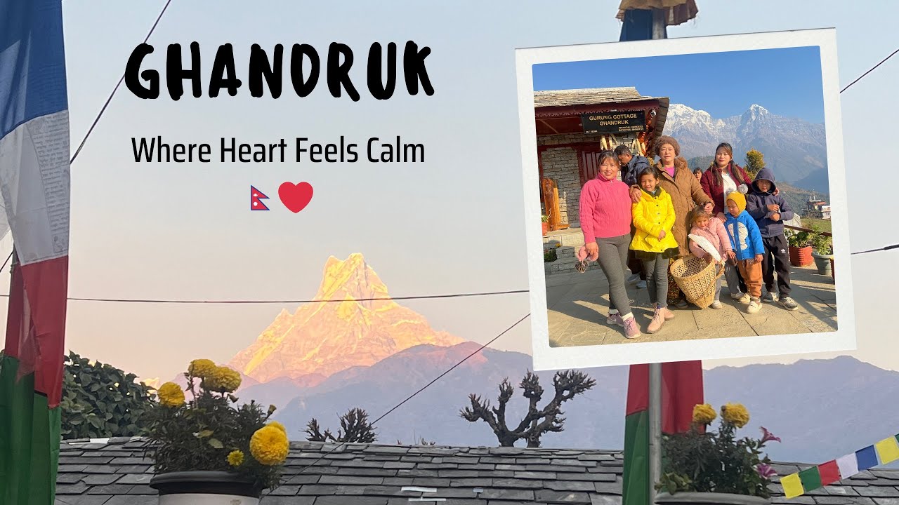 Ghandruk village / Most beautiful village of Nepal / Pokhara to ghandruk / shilagrg