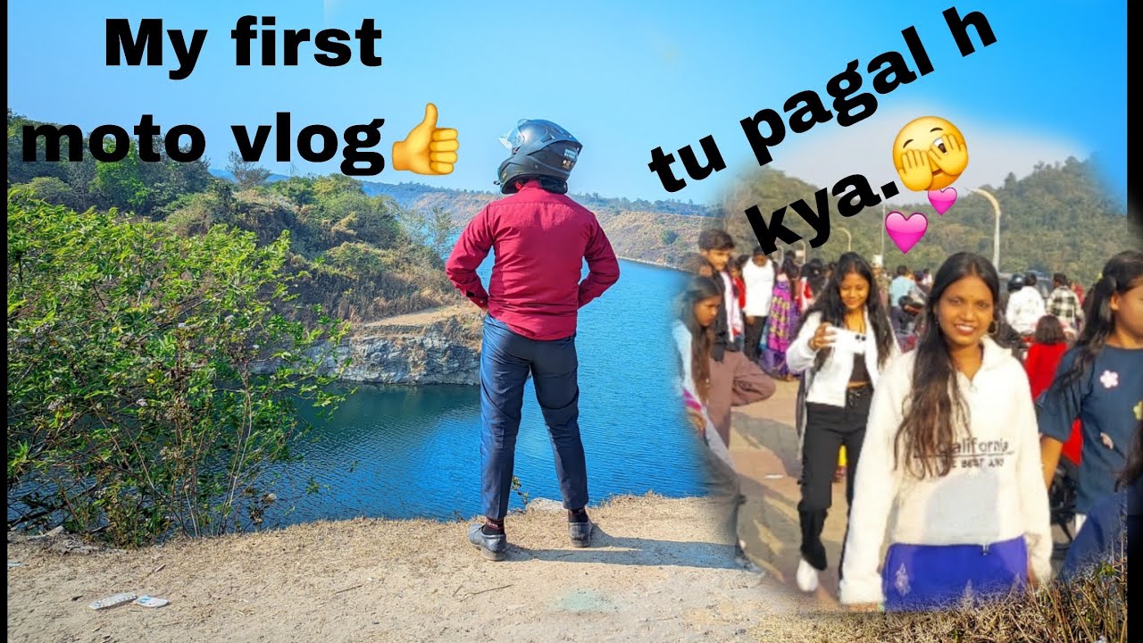 My First Moto Vlog 🥰👍? Maithan dam? xtn rider 99?