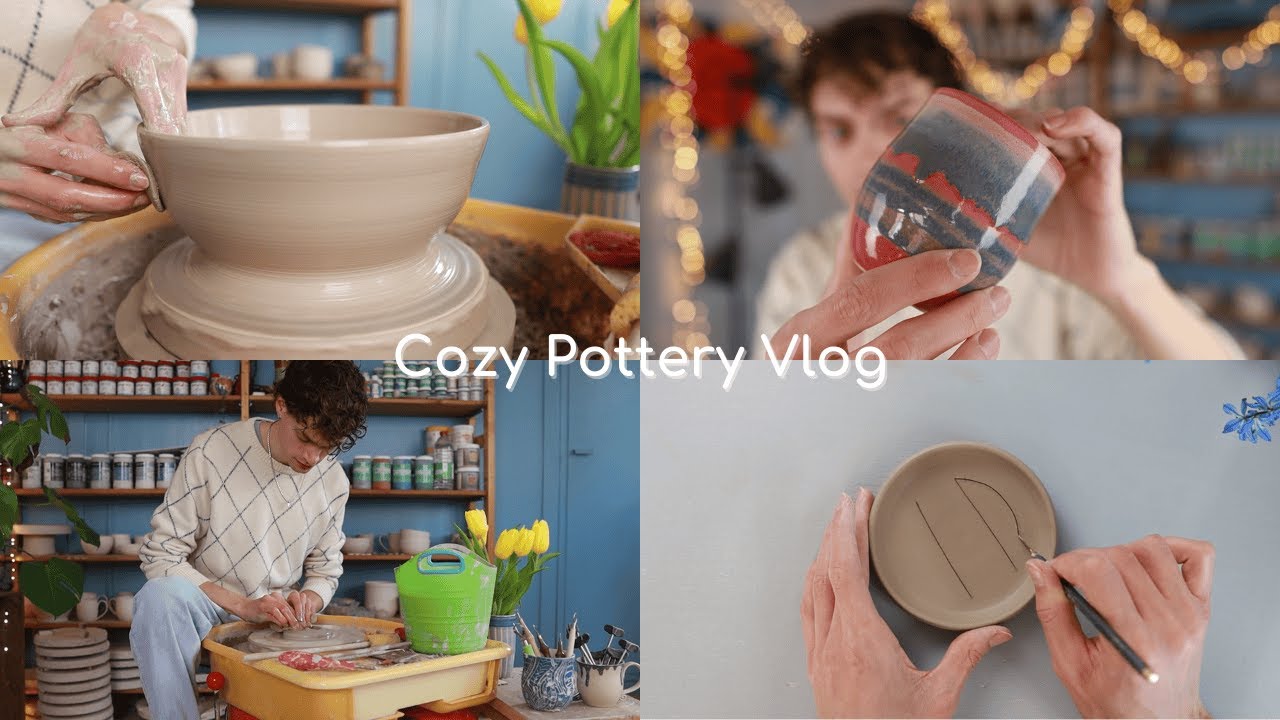 A Day in My Pottery Studio // Making Pieces for My Future Home!