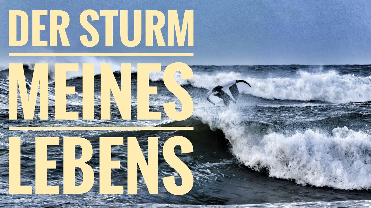 Der Sturm meines Lebens! Wingen und surfen auf der Nordsee.