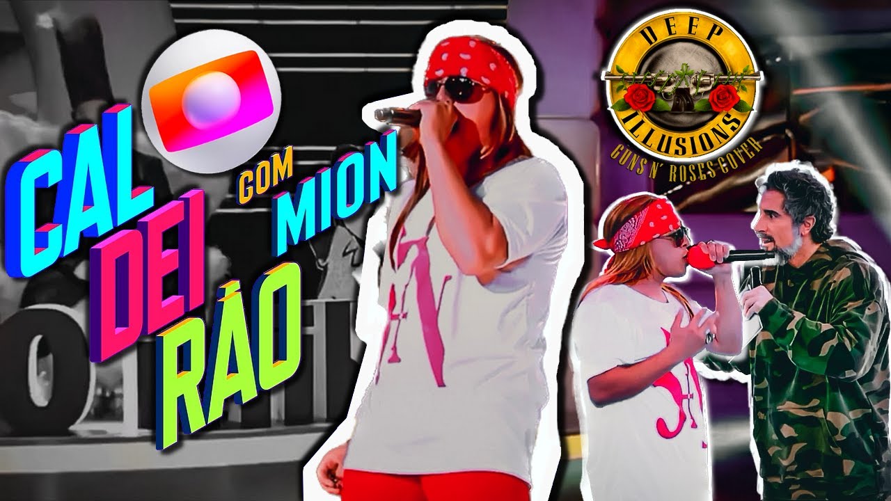 Deep Illusions Guns N' Roses Cover na TV@globo 2023 | Caldeirão com Mion