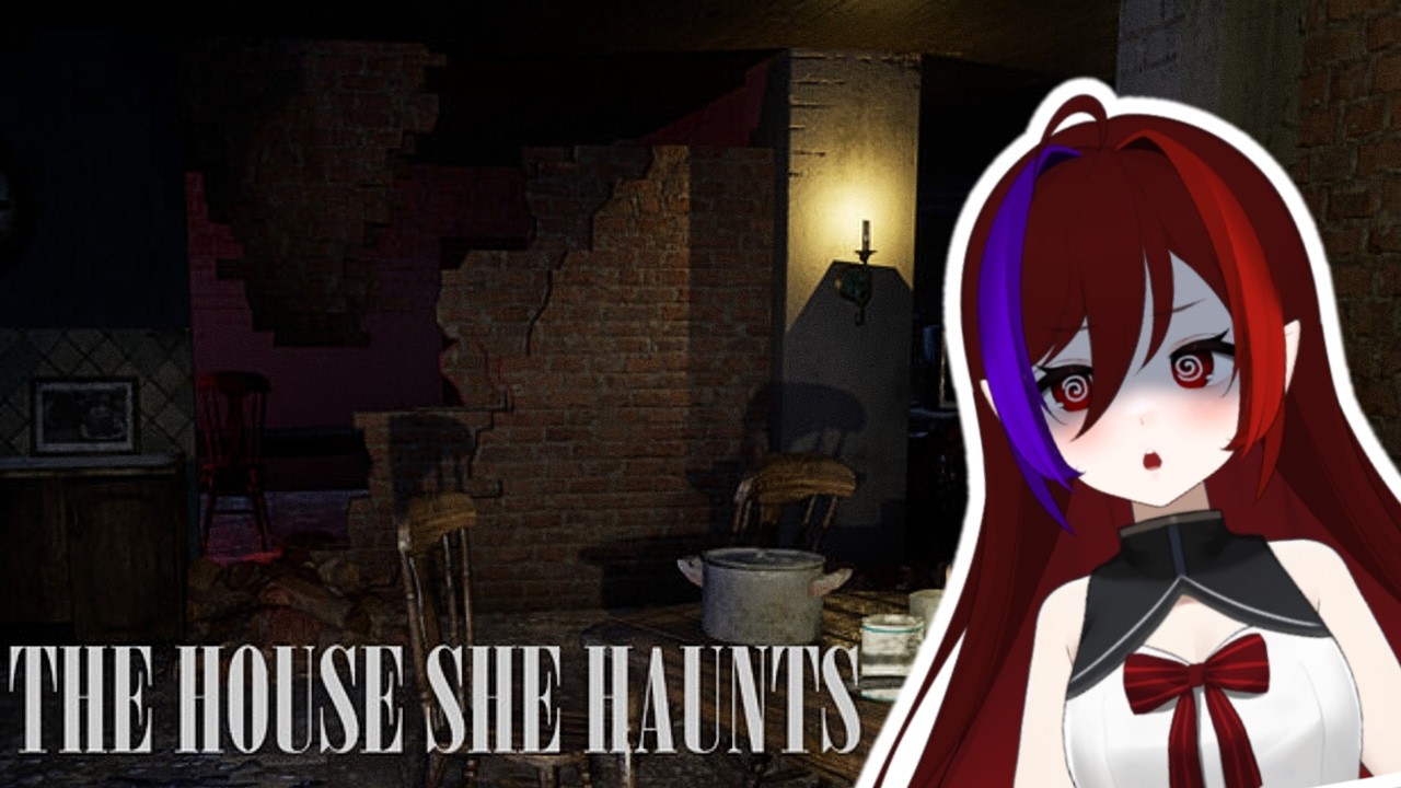 I enter horror house ooooh scawyy! | The House She Haunts