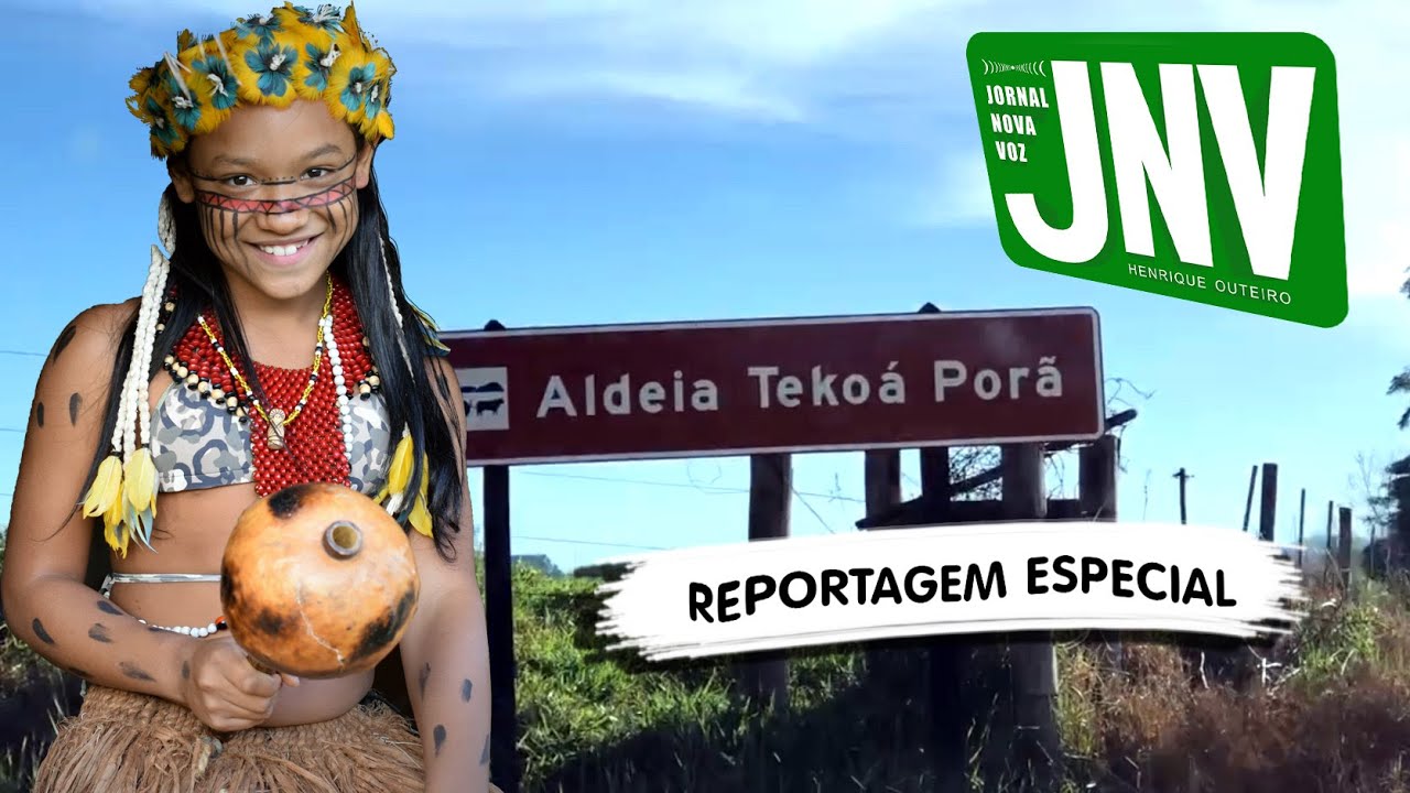 Reportagem Aldeia Tekoá Porã. Itaporanga-SP
