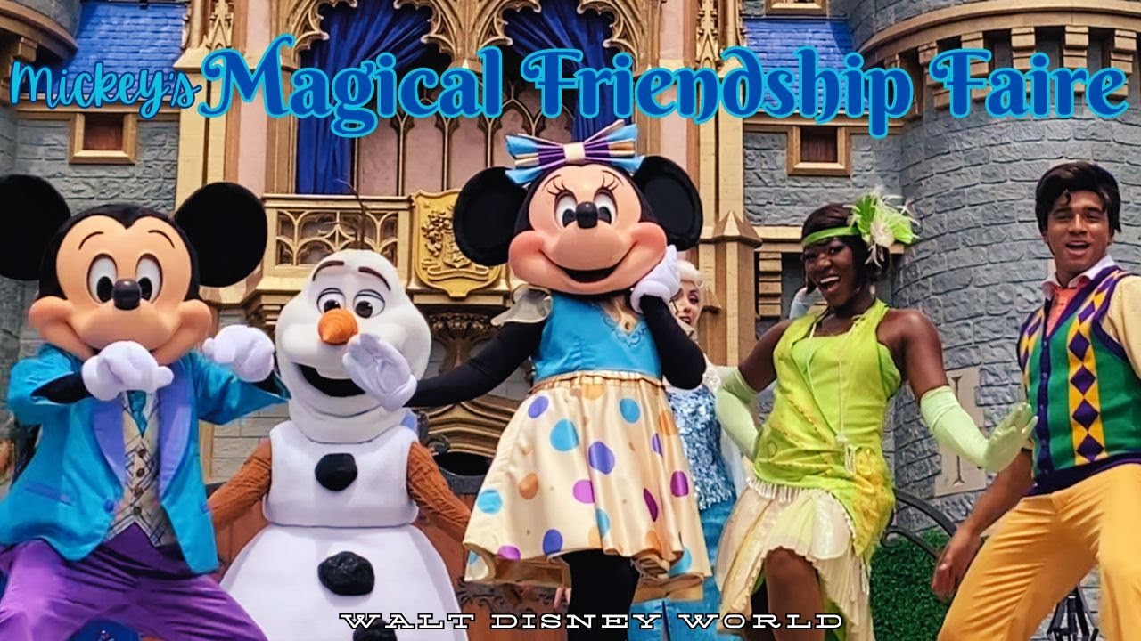MICKEY'S MAGICAL FRIENDSHIP FAIRE! Full Show at Magic Kingdom Walt Disney World 09/15/24 -Front Row!