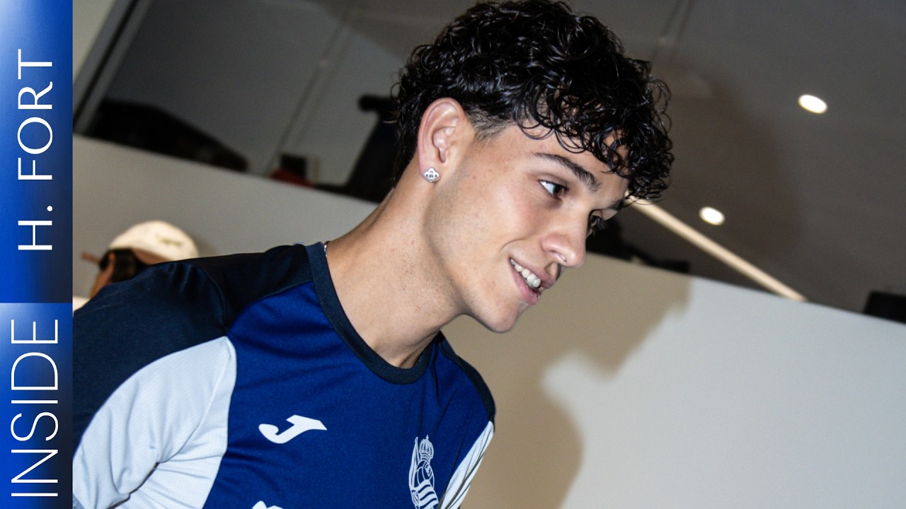 INSIDE | H&eacute;ctor Fort ya es de la familia | Real Sociedad