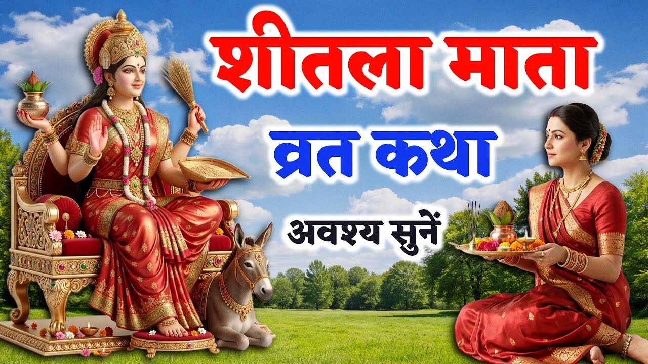 शीतला माता की कथा - Shitla Mata Vrat Katha | Sheetla mata ki Kahani | Sheetla Mata Story