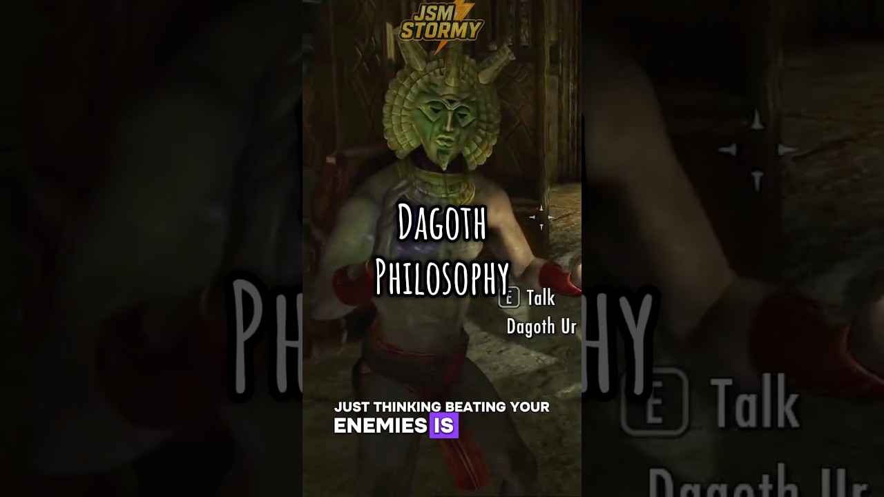 Dagoth philosophy. #skyrim #dagothur #dagoth #shorts