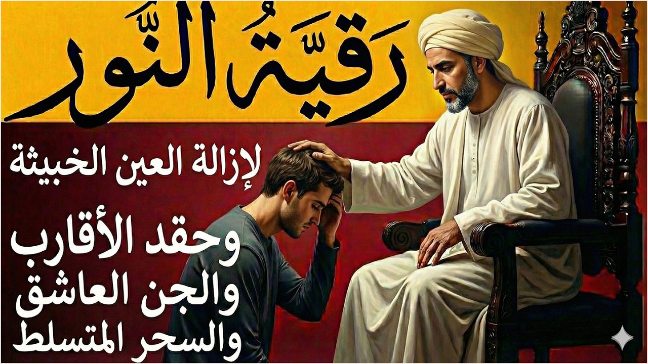 شاهد خروج الحسد والعين والهم والغم والأمراض من جسمك بعد سماع لهذا الحرز المبارك- وراقب النتيجة