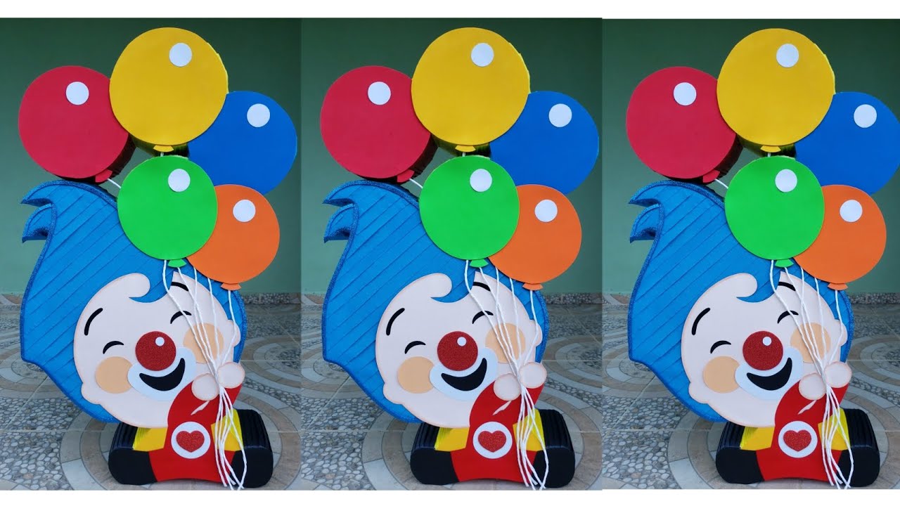 Piñata de Plim Plim | Piñata de payaso 🎈