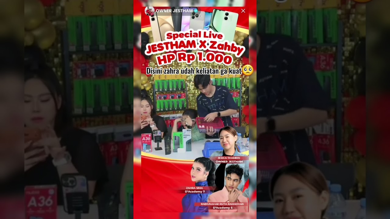 🔴LIVE ZAHBY X JESTHAM