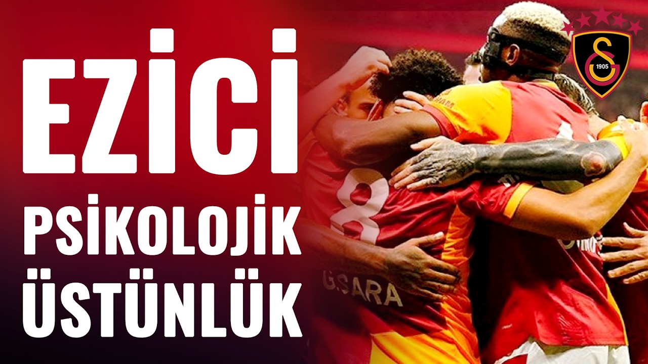 Galatasaray'ın Rakiplerine Verdiği Psikolojik Üstünlüğe Yakından Bakalım: 'Bu Galatasaray Asla...
