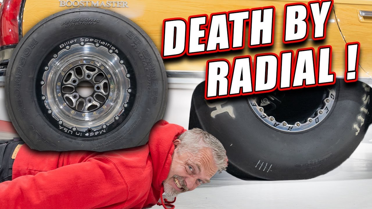 Drag Radials Ran Right Over My Big Tire Car. How Do These Tires Work ?