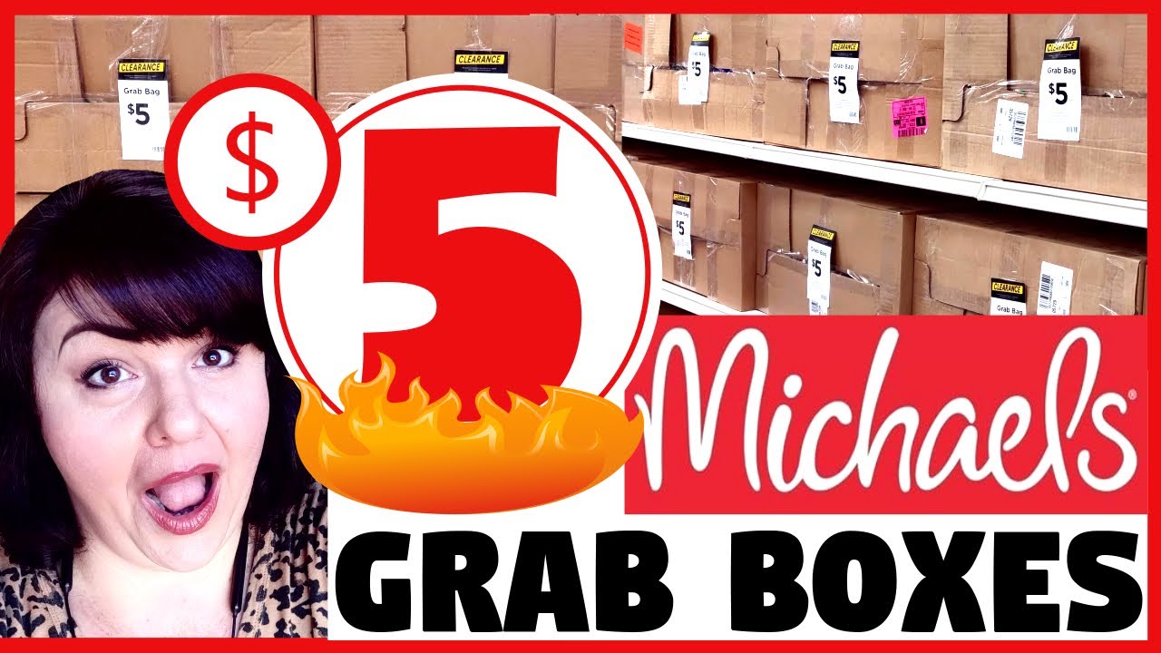 MICHAELS $5 GRAB BOXES 2021 | UNBOXING 12 BOXES WORTH OVER $4,000🔥