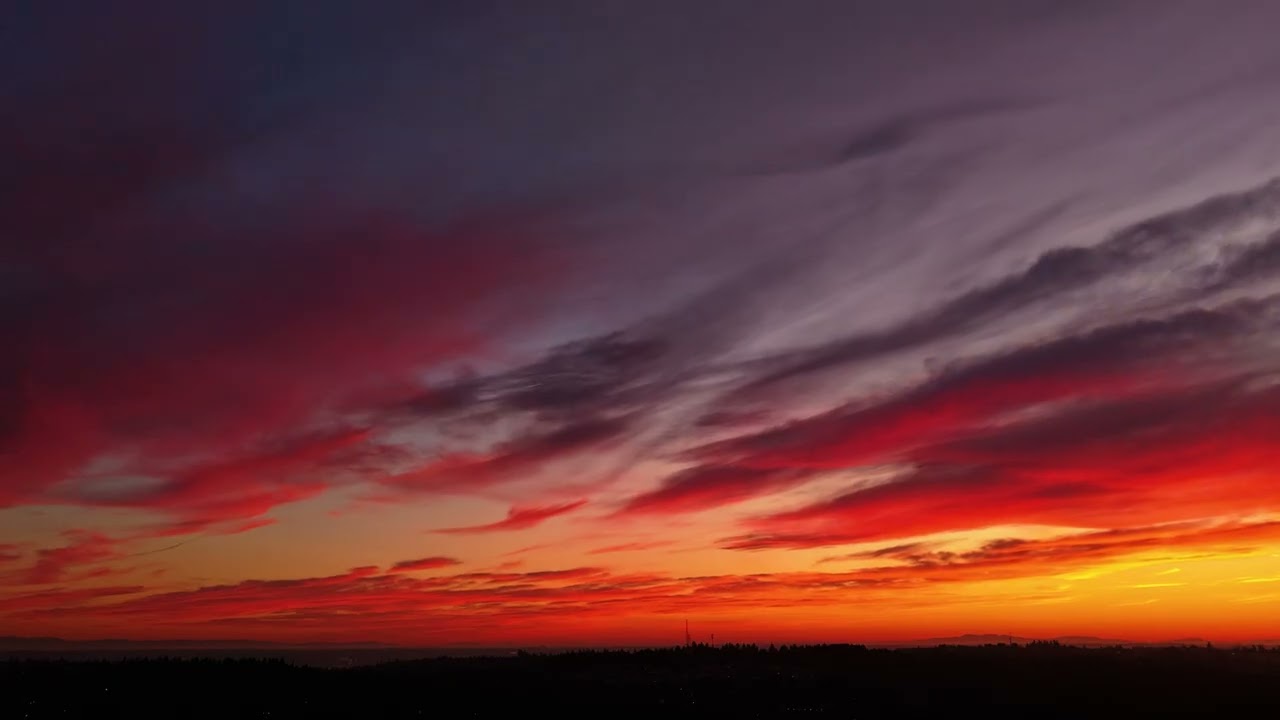 Sunrise and sunset