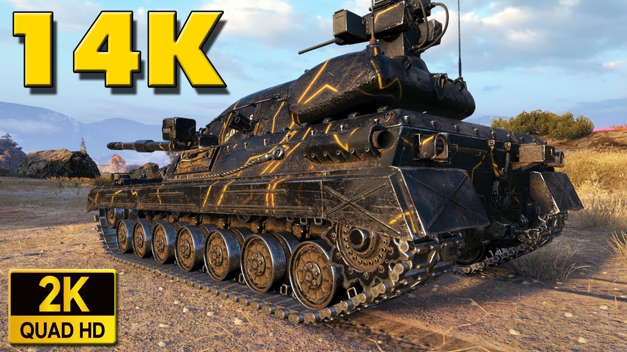Black Rock: Я Тащил Команду 14K - World of Tanks