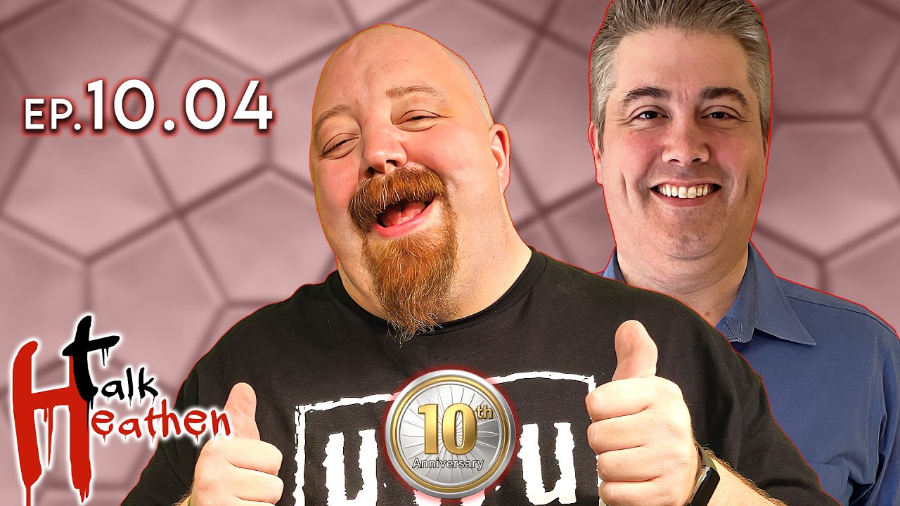 Talk Heathen 10.06 with Jamie the Blind Limey and Aaron Jensen