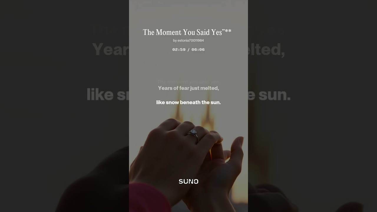 The Moment You Said Yes”   3