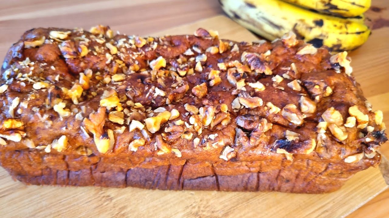 Banana & Date Bread |Banana & Dates cake| Healthy Guilt-Free