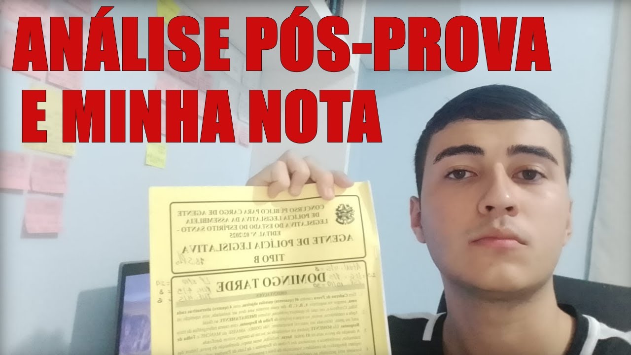 Policial Legislativo ALES - MEU RESULTADO E POSSÍVEL NOTA DE CORTE