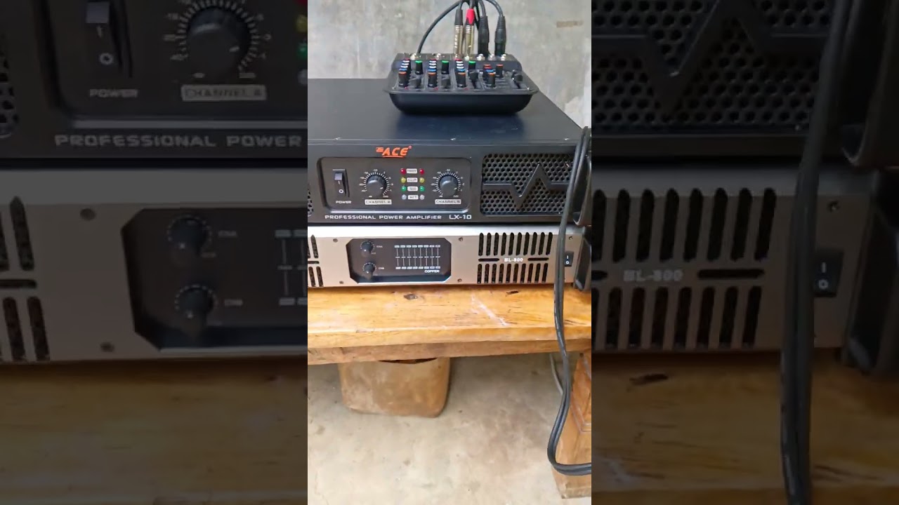 BL800 TOSUNRA AMPLIFIER! SUBRANG GANDA NG TOSUNRA 