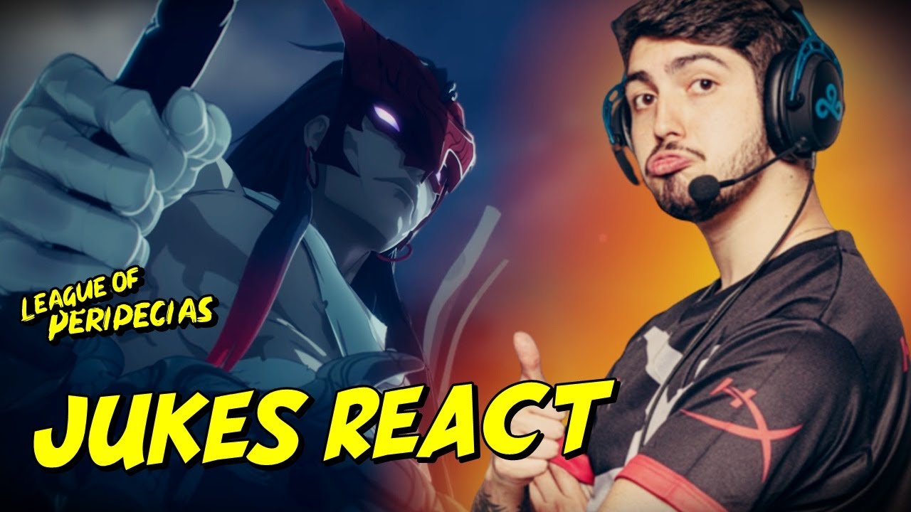 JUKES REAGINDO A IRMÃOS DA LÂMINA MANCHADA