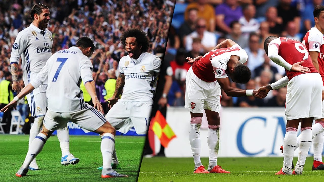 46 célébrations INOUBLIABLES dans le foot #2