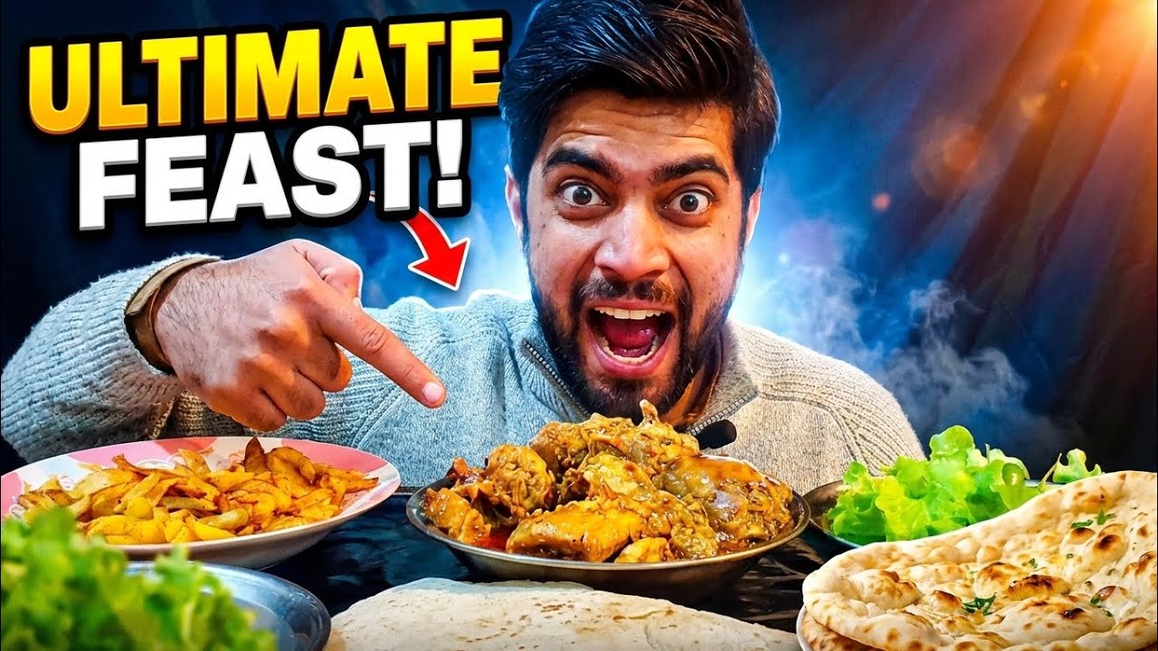 Eating Delicious Chicken Curry and Crispy Chips  - Relaxing ASMR